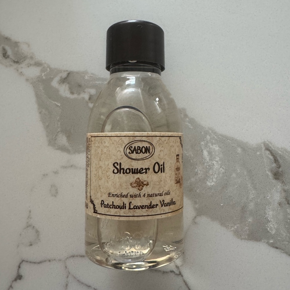 🌸5/$25🌸 Sabon shower oil patchouli lavender vanilla